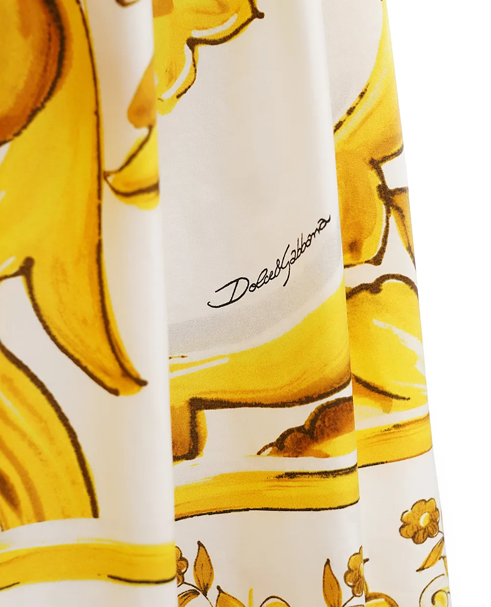 Сарафан Dolce&Gabbana F6AEIT-HH5A1, желтый цвет • Купить в интернет-магазине Kameron