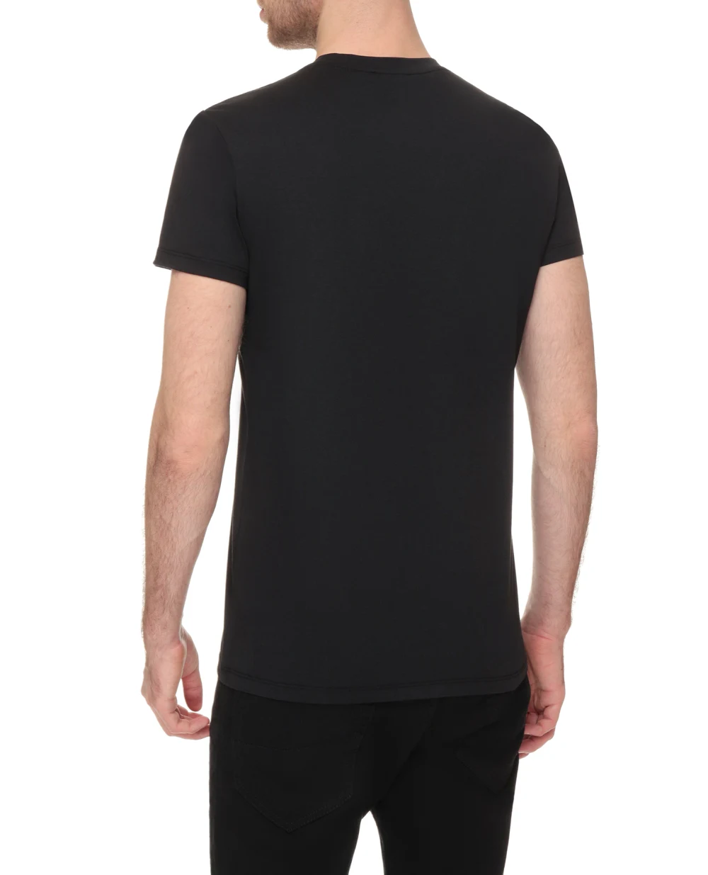 Футболка Balmain VH1EF000B069, черный цвет • Купить в интернет-магазине Kameron
