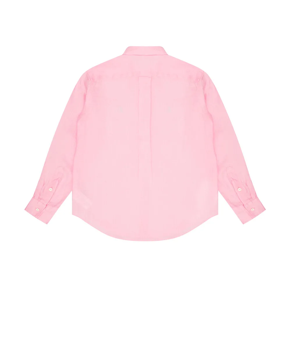 Детская льняная рубашка Polo Ralph Lauren Kids 323865270004, розовый цвет • Купить в интернет-магазине Kameron