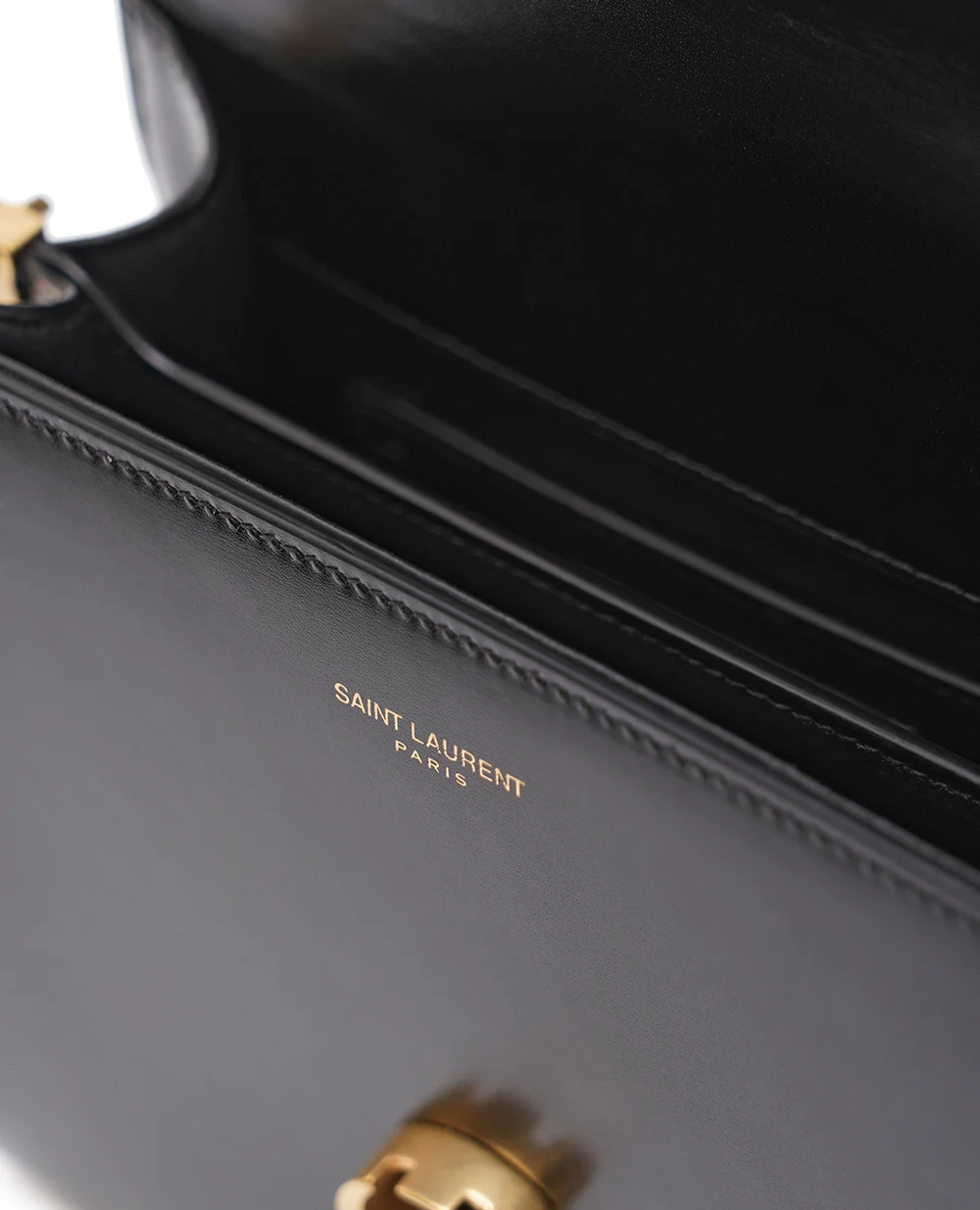 Кожаная сумка Cassandra Mini Saint Laurent 623930-0SX0W, черный цвет • Купить в интернет-магазине Kameron