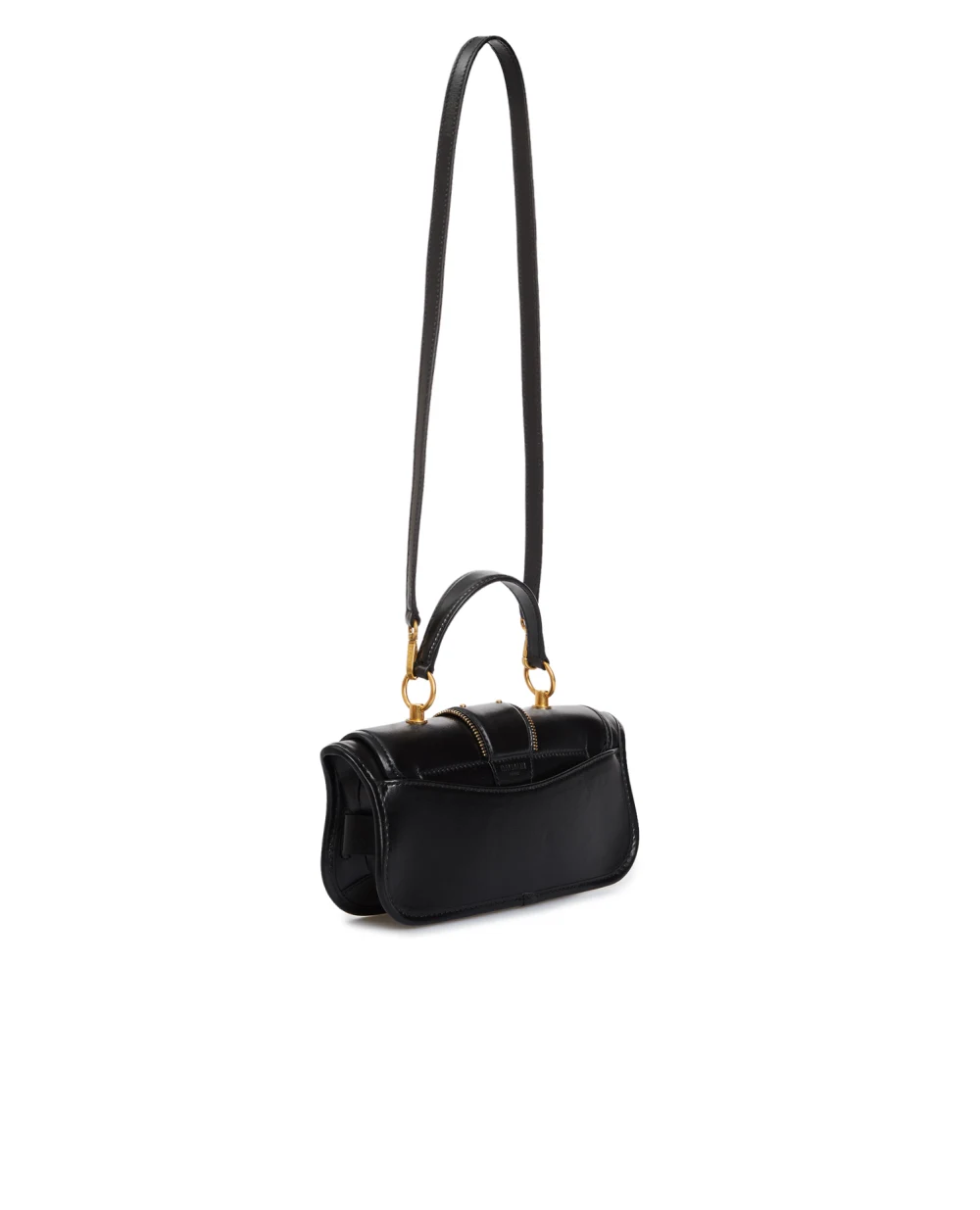 Кожаная сумка Blaze Pouch Balmain BN1AE795LSLX, черный цвет • Купить в интернет-магазине Kameron