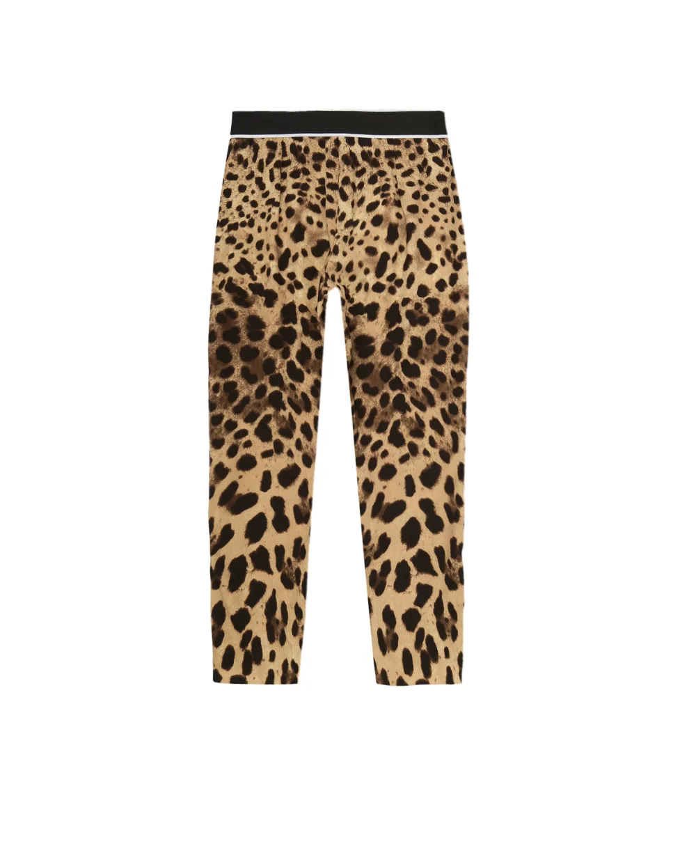 Шелковые леггинсы Dolce&Gabbana Kids L51P51-G7BIJ-B, разноцветный цвет • Купить в интернет-магазине Kameron