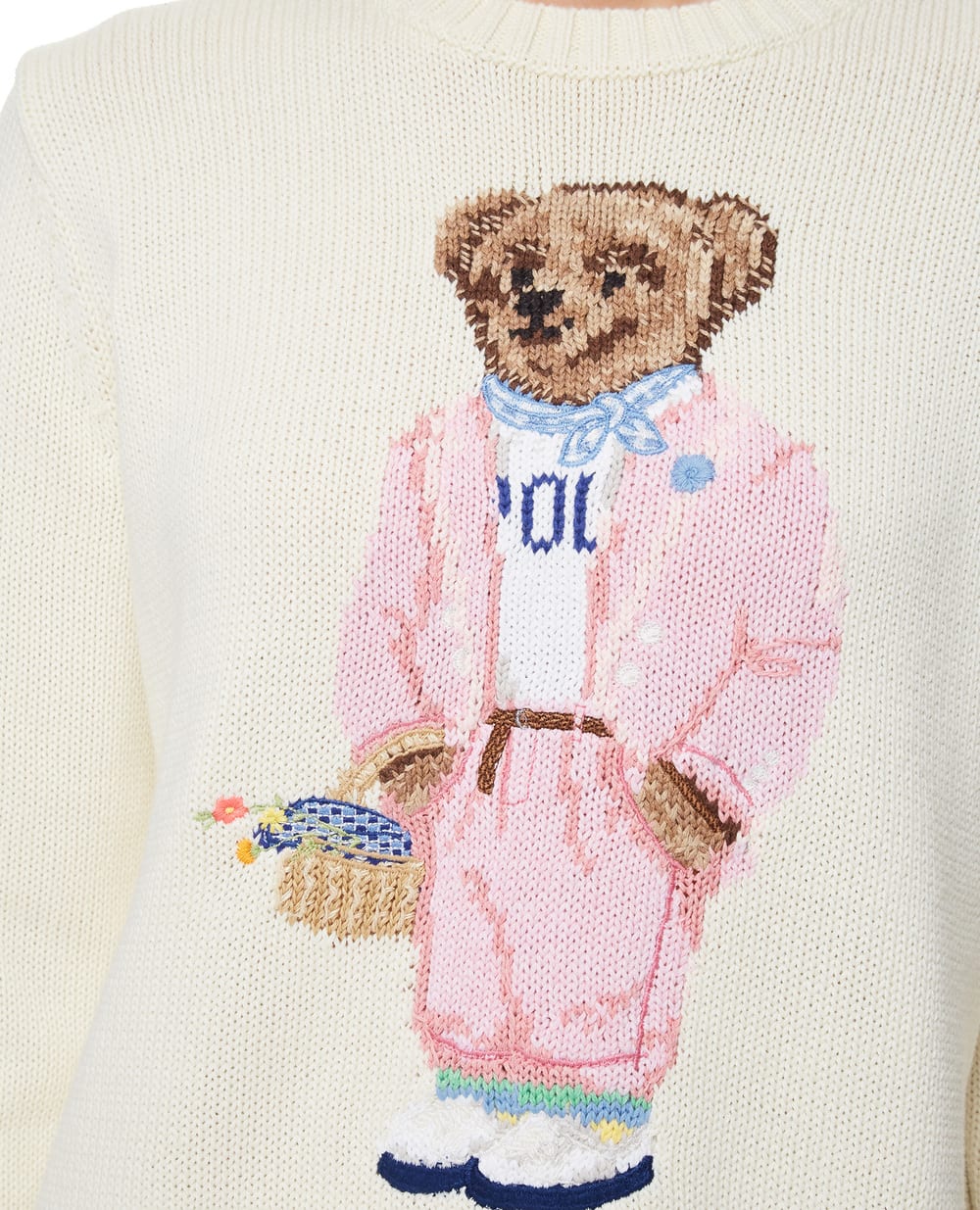 Свитер Polo Ralph Lauren 211838006001, белый цвет • Купить в интернет-магазине Kameron