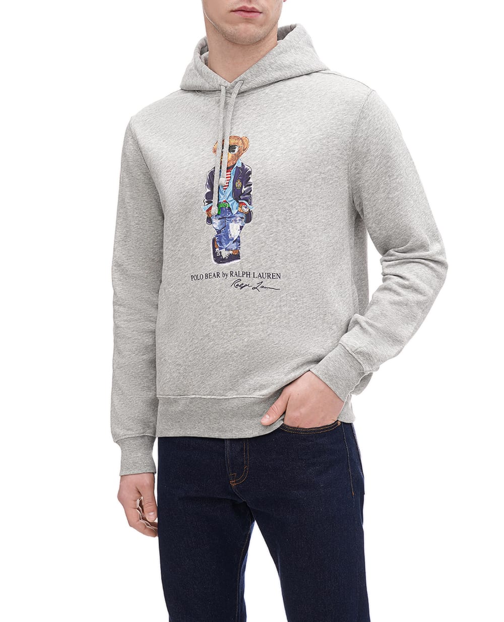Худи Polo Bear Polo Ralph Lauren 710853309026, серый цвет • Купить в интернет-магазине Kameron