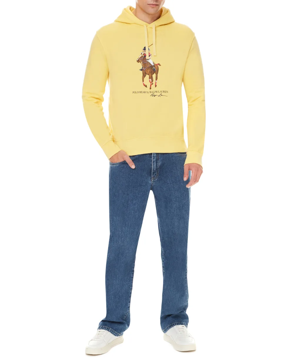 Худи Polo Ralph Lauren 710853309003, желтый цвет • Купить в интернет-магазине Kameron