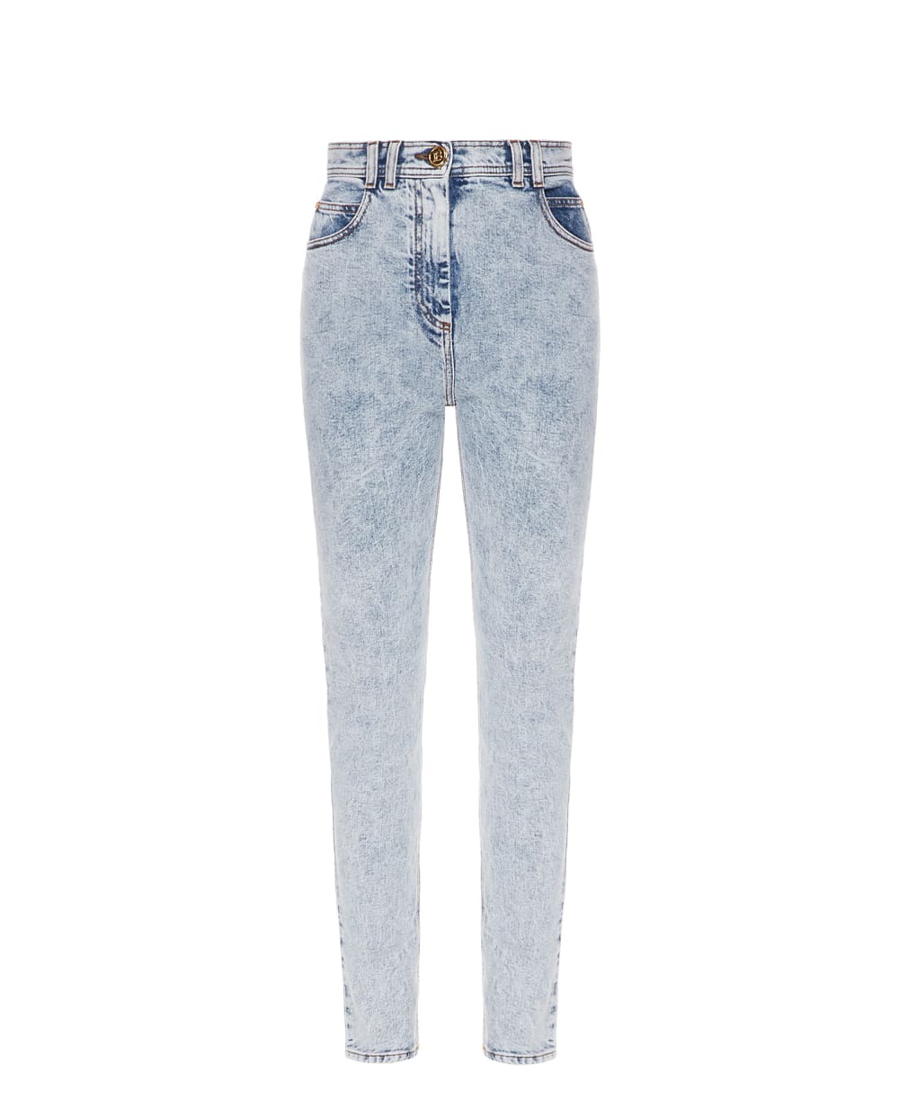 Джинсы Balmain VF15460D097, голубой цвет • Купить в интернет-магазине Kameron