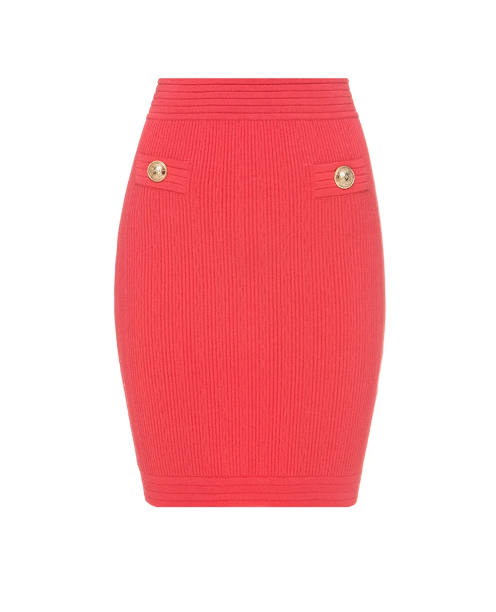 Юбка Balmain TF14304K030-S, коралловый цвет • Купить в интернет-магазине Kameron