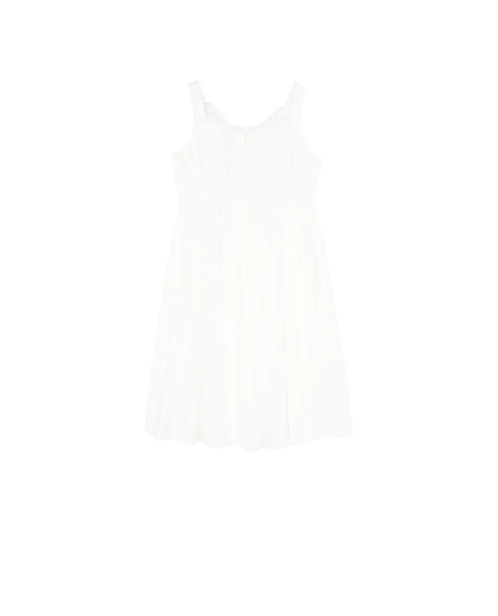 Сарафан Dolce&Gabbana Kids L53DB4-HLM6Q-B, белый цвет • Купить в интернет-магазине Kameron