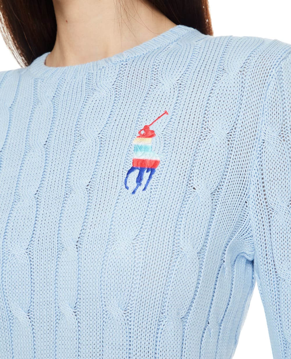 Джемпер Polo Ralph Lauren 211856731001, голубой цвет • Купить в интернет-магазине Kameron