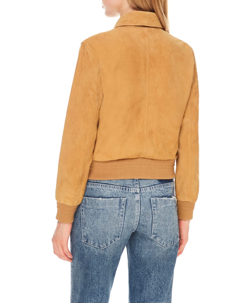 Замшевая куртка Polo Ralph Lauren 211839161001, рыжий цвет • Купить в интернет-магазине Kameron
