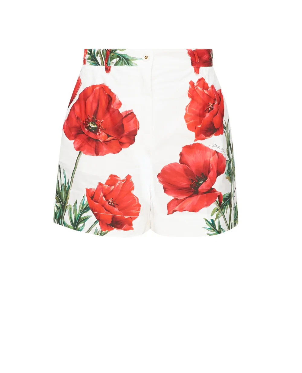 Шорты Dolce&Gabbana FTCKAT-HS5NN, белый цвет • Купить в интернет-магазине Kameron