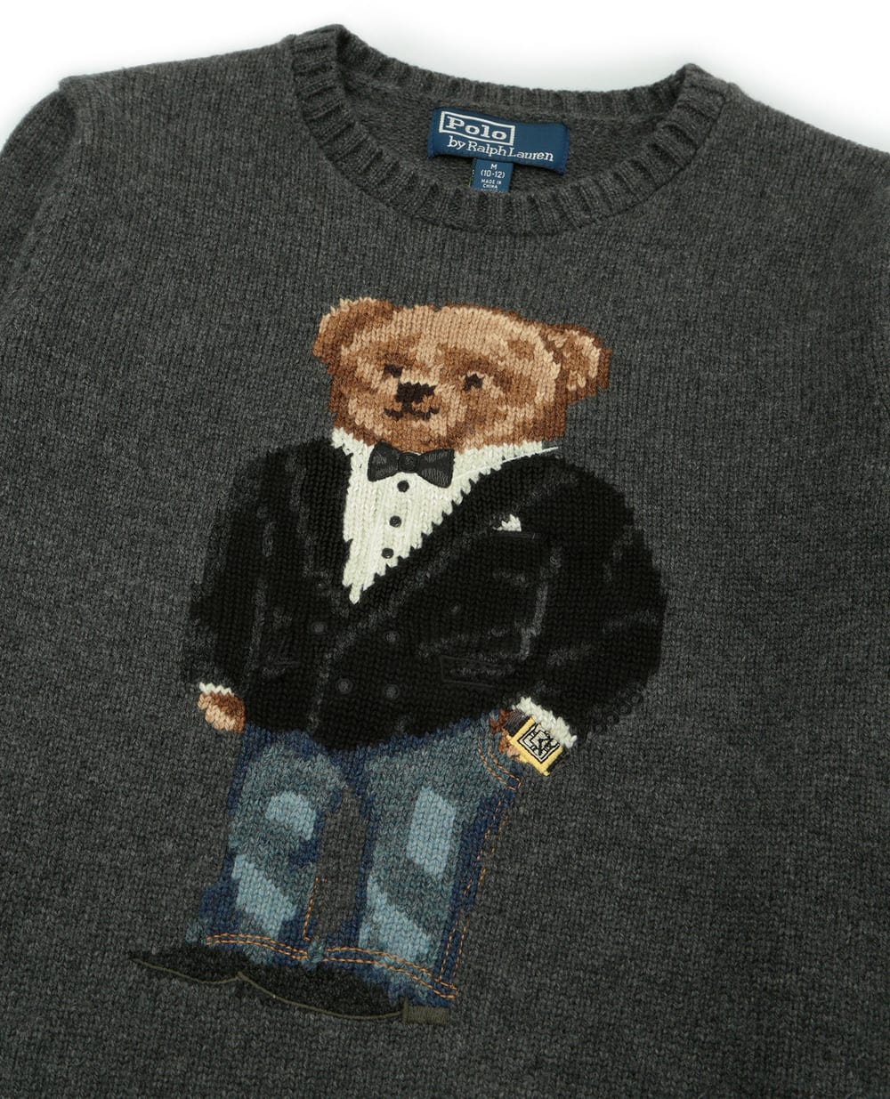 Шерстяной джемпер Polo Ralph Lauren Kids 322857438001, серый цвет • Купить в интернет-магазине Kameron