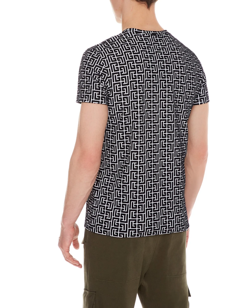 Футболка Balmain VH0EF000B088, черный цвет • Купить в интернет-магазине Kameron