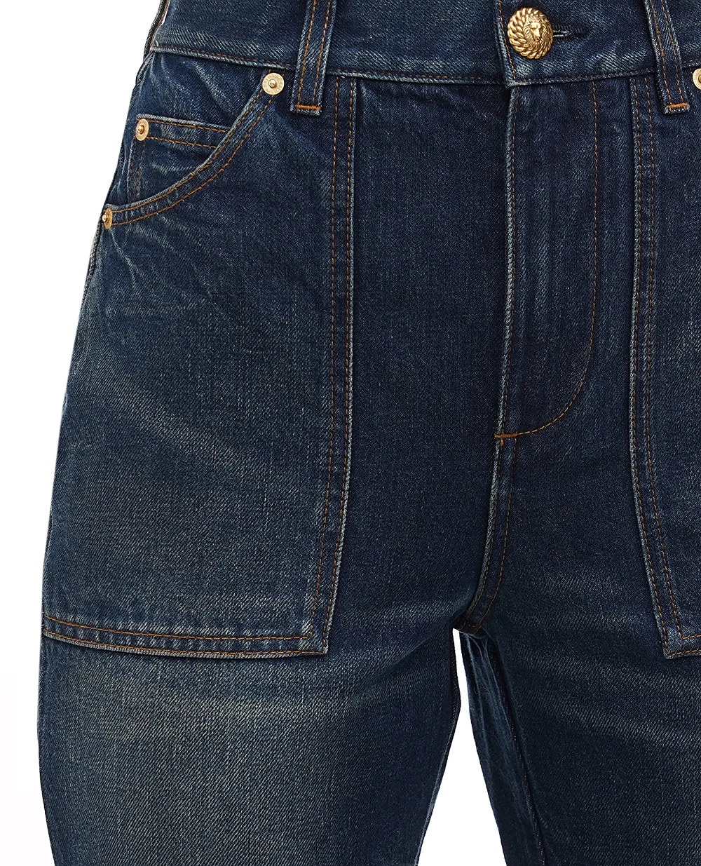 Джинсы Balmain BF0MJ115DD63, синий цвет • Купить в интернет-магазине Kameron