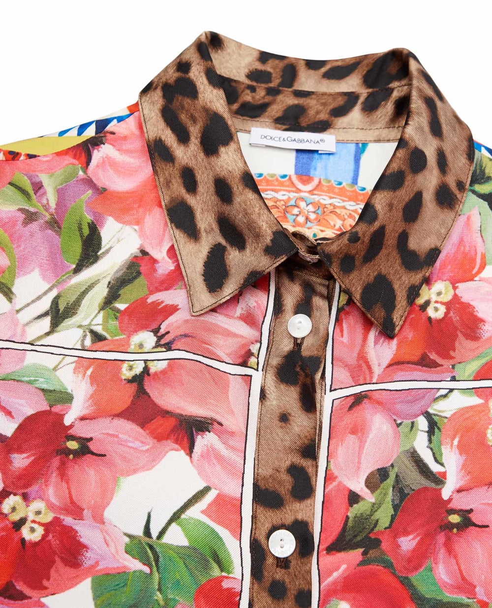 Детская блуза Dolce&Gabbana Kids L55S18-G7YSF-S, разноцветный цвет • Купить в интернет-магазине Kameron