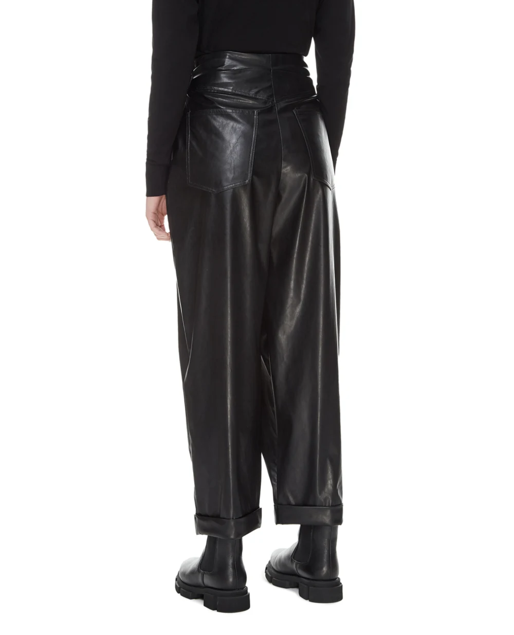 Брюки Balmain WF0PQ045X545, черный цвет • Купить в интернет-магазине Kameron