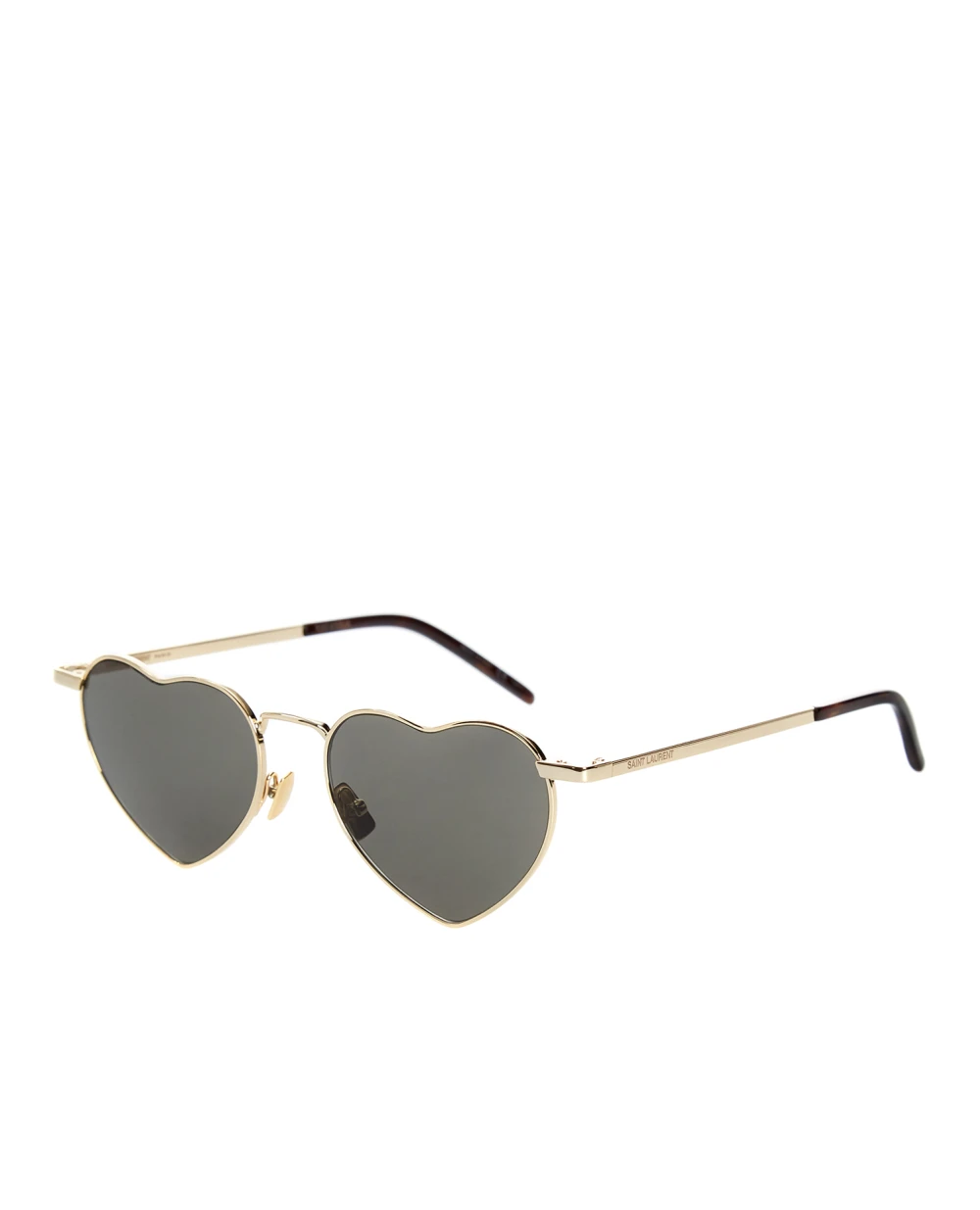 Солнцезащитные очки Saint Laurent 571172-Y9902-, золотой цвет • Купить в интернет-магазине Kameron