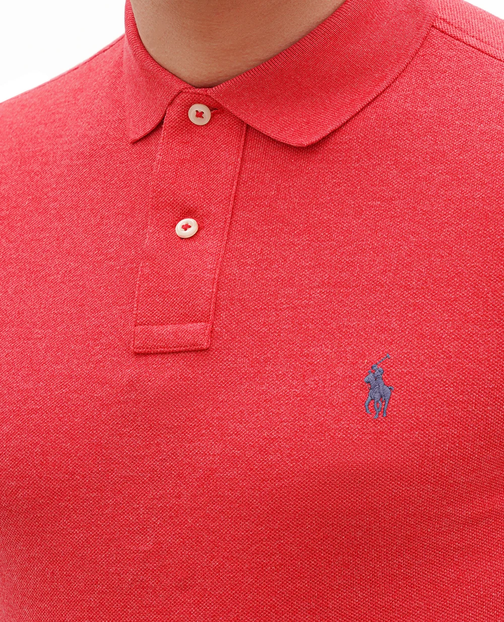 Поло Mesh Polo Ralph Lauren 710680784353, красный цвет • Купить в интернет-магазине Kameron