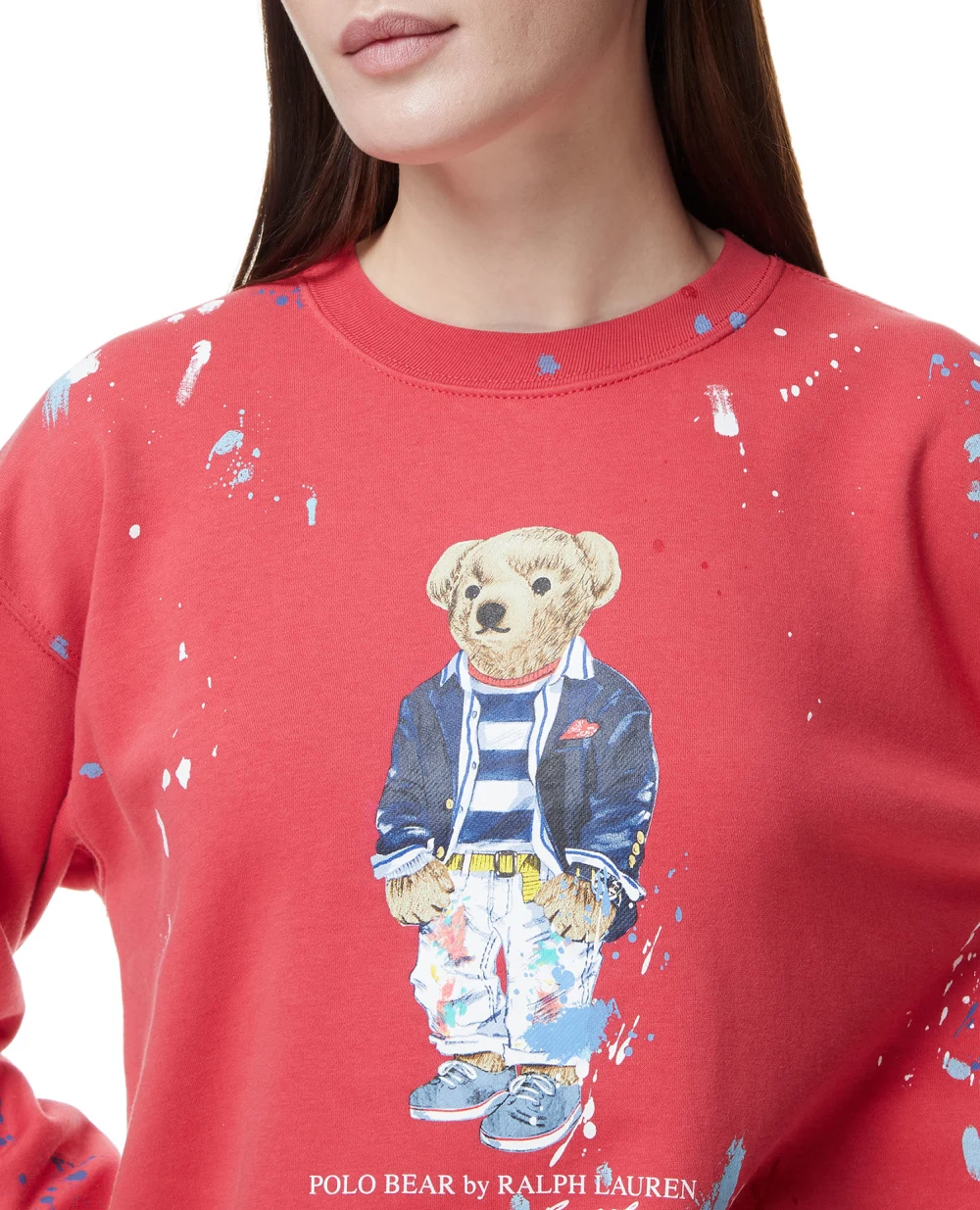 Свитшот Polo Ralph Lauren 211856644001, красный цвет • Купить в интернет-магазине Kameron