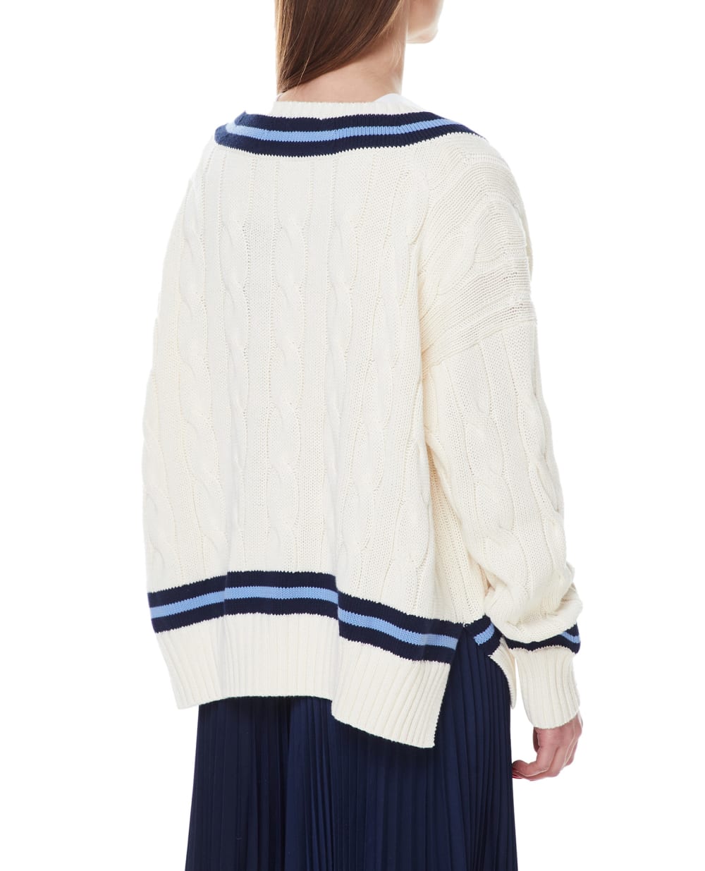 Пуловер Cricket Polo Ralph Lauren 211891676001, белый цвет • Купить в интернет-магазине Kameron
