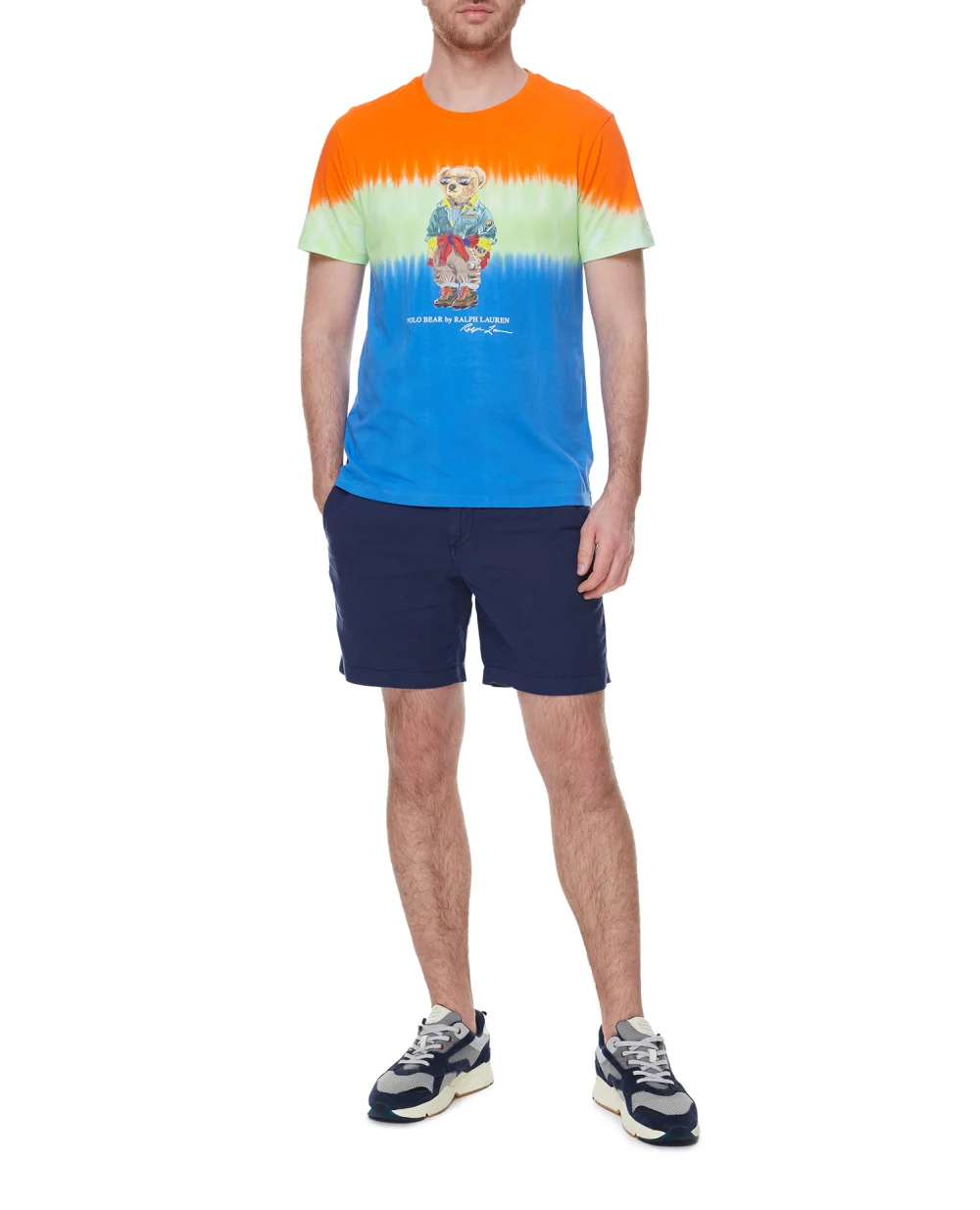Футболка Polo Bear Polo Ralph Lauren 710891154001, синий цвет • Купить в интернет-магазине Kameron