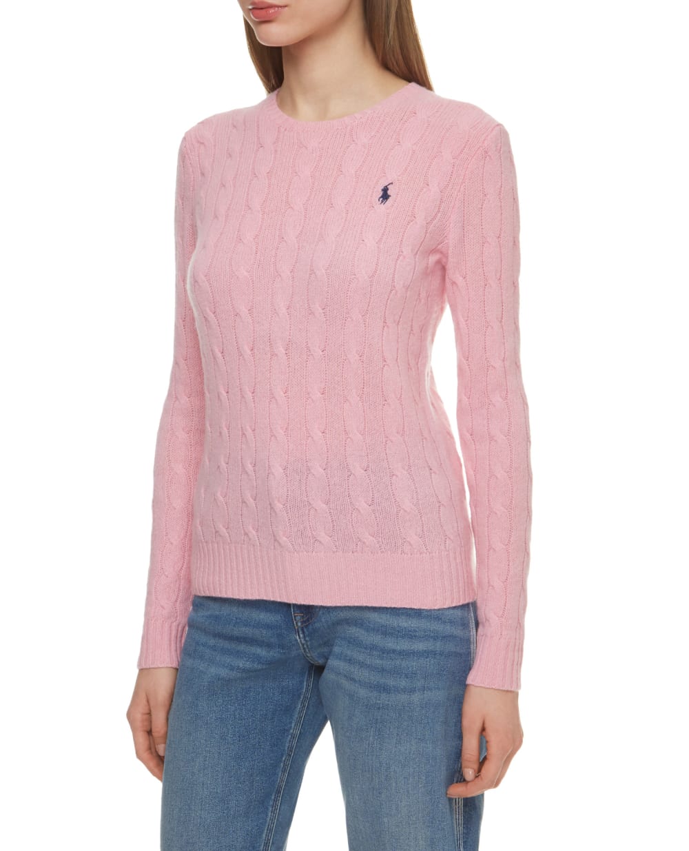 Шерстяной джемпер Polo Ralph Lauren 211525764066, розовый цвет • Купить в интернет-магазине Kameron