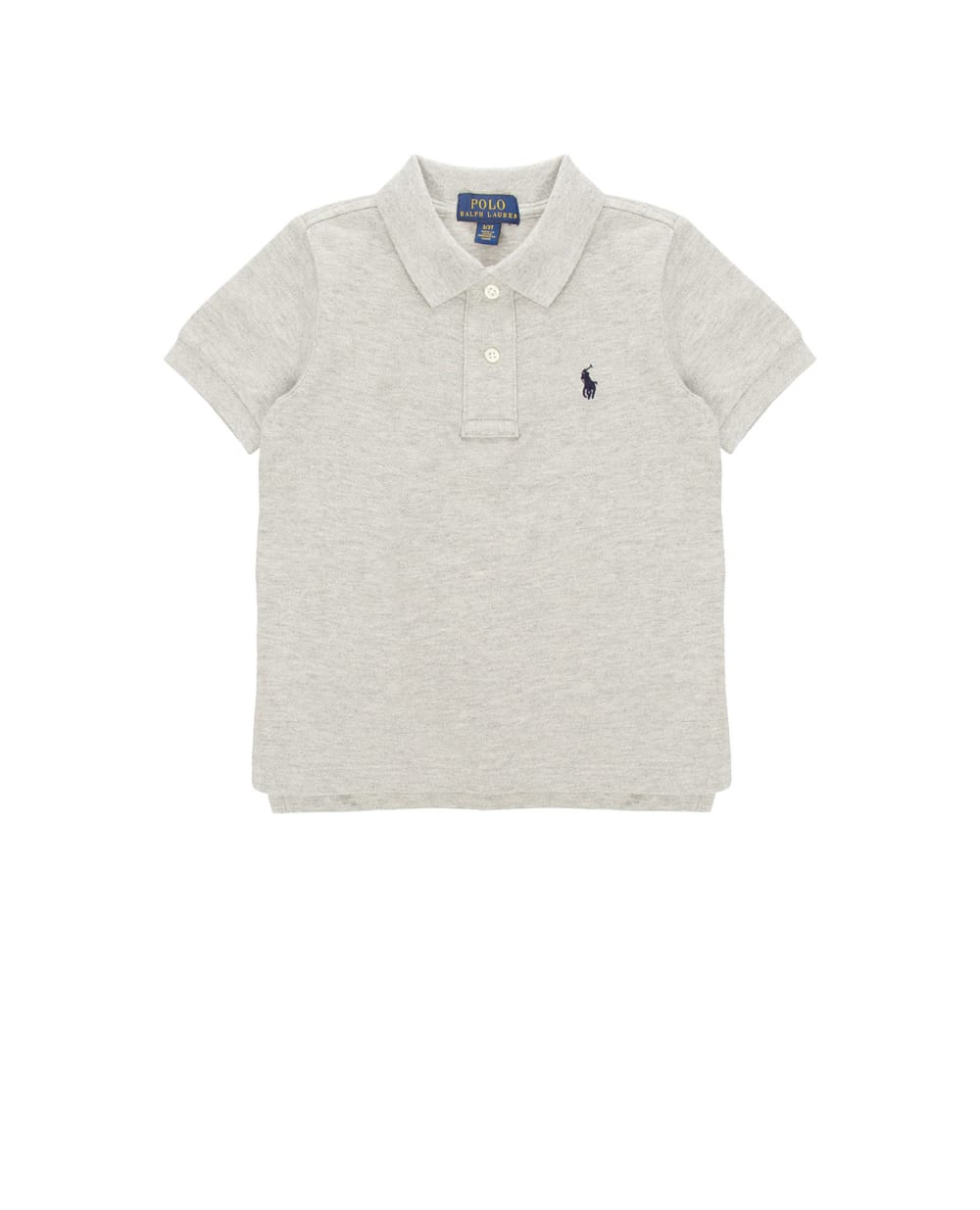 Детское поло Polo Ralph Lauren Kids 322603252002, серый цвет • Купить в интернет-магазине Kameron