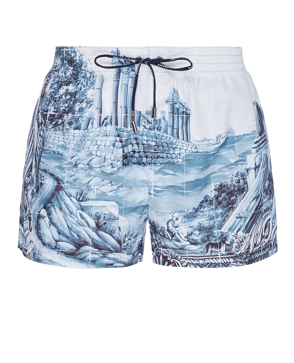 Плавательные шорты Dolce&Gabbana M4A06T-FHMCI, голубой цвет • Купить в интернет-магазине Kameron