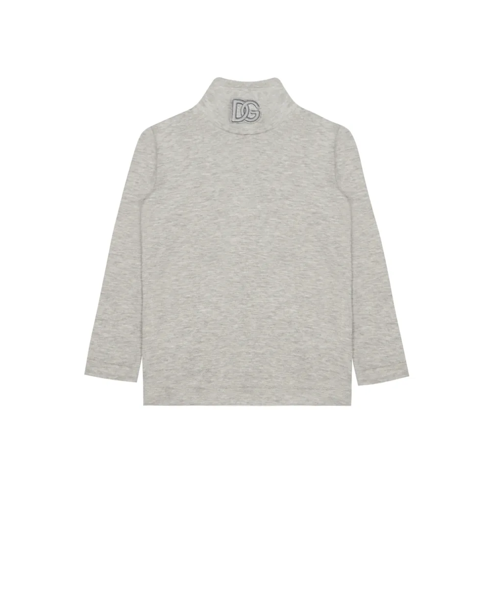 Детский гольф Dolce&Gabbana Kids L4JTDL-G7AJ2-S, серый цвет • Купить в интернет-магазине Kameron