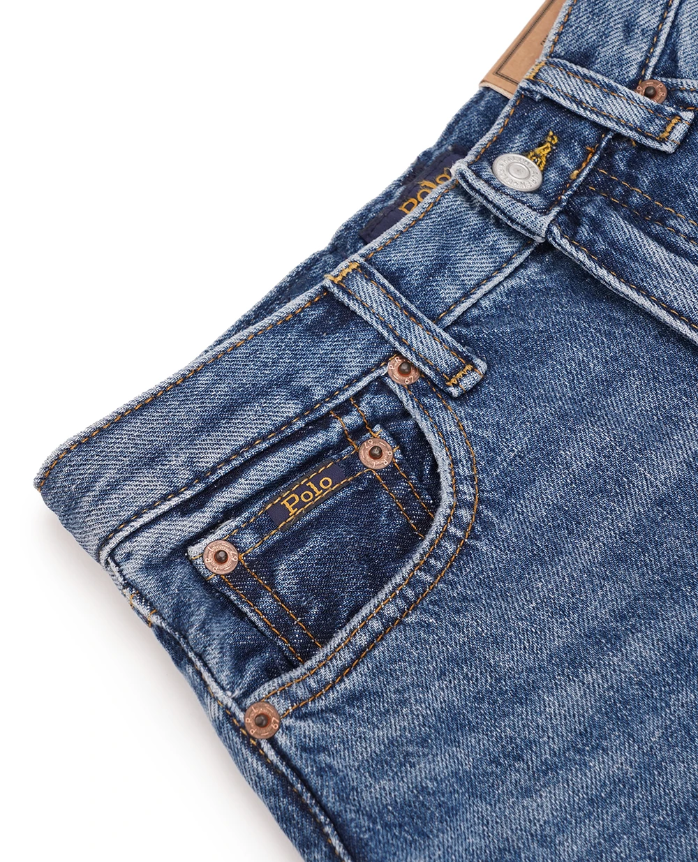 Детские джинсы Polo Ralph Lauren Kids 322917223001, синий цвет • Купить в интернет-магазине Kameron