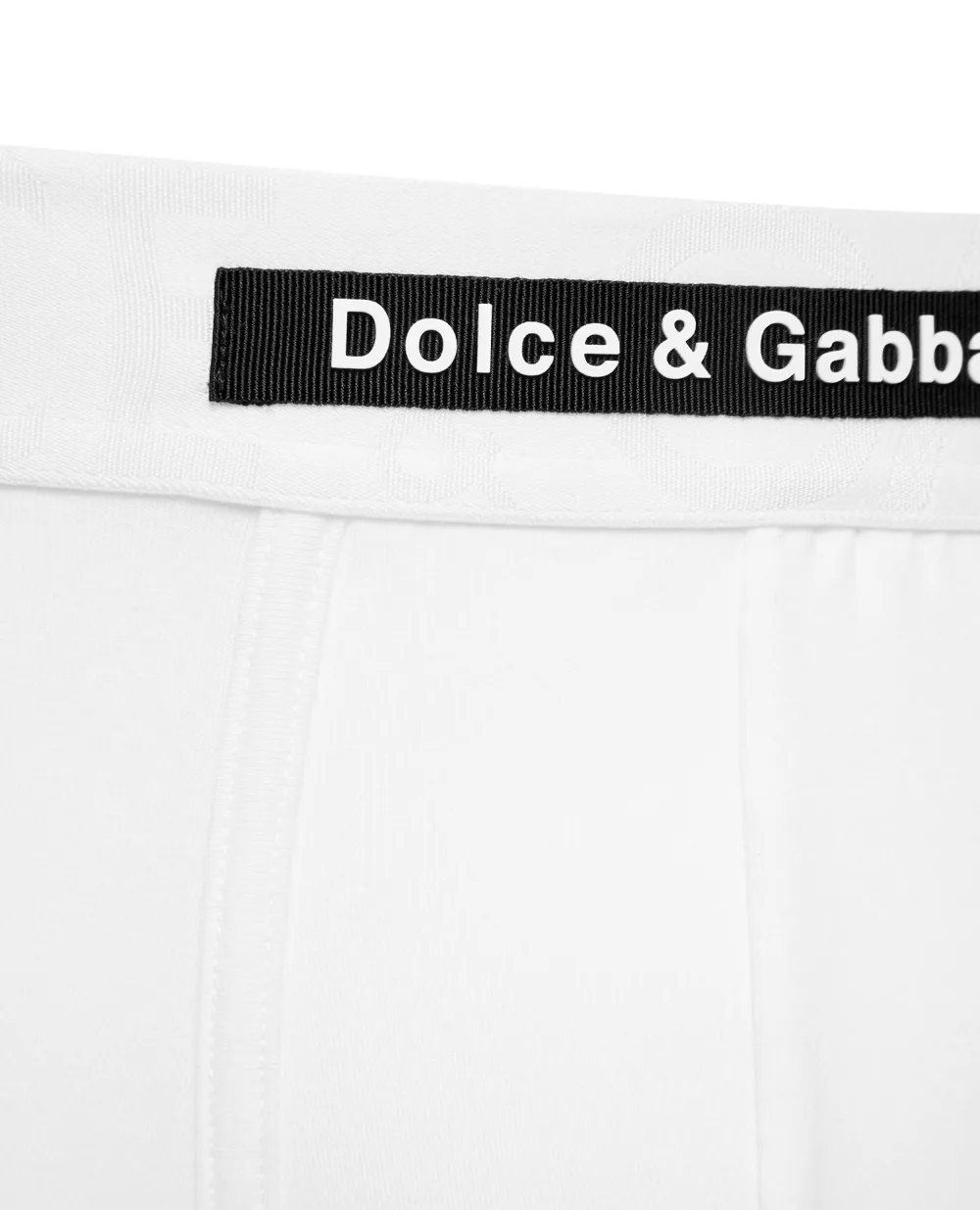 Боксеры Dolce&Gabbana M4D31J-OUAIG, белый цвет • Купить в интернет-магазине Kameron