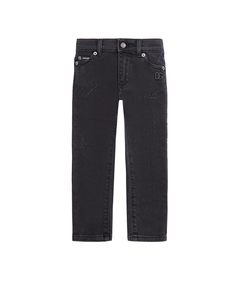 Джинсы Dolce&Gabbana Kids L42F15-LDA05-B, черный цвет • Купить в интернет-магазине Kameron