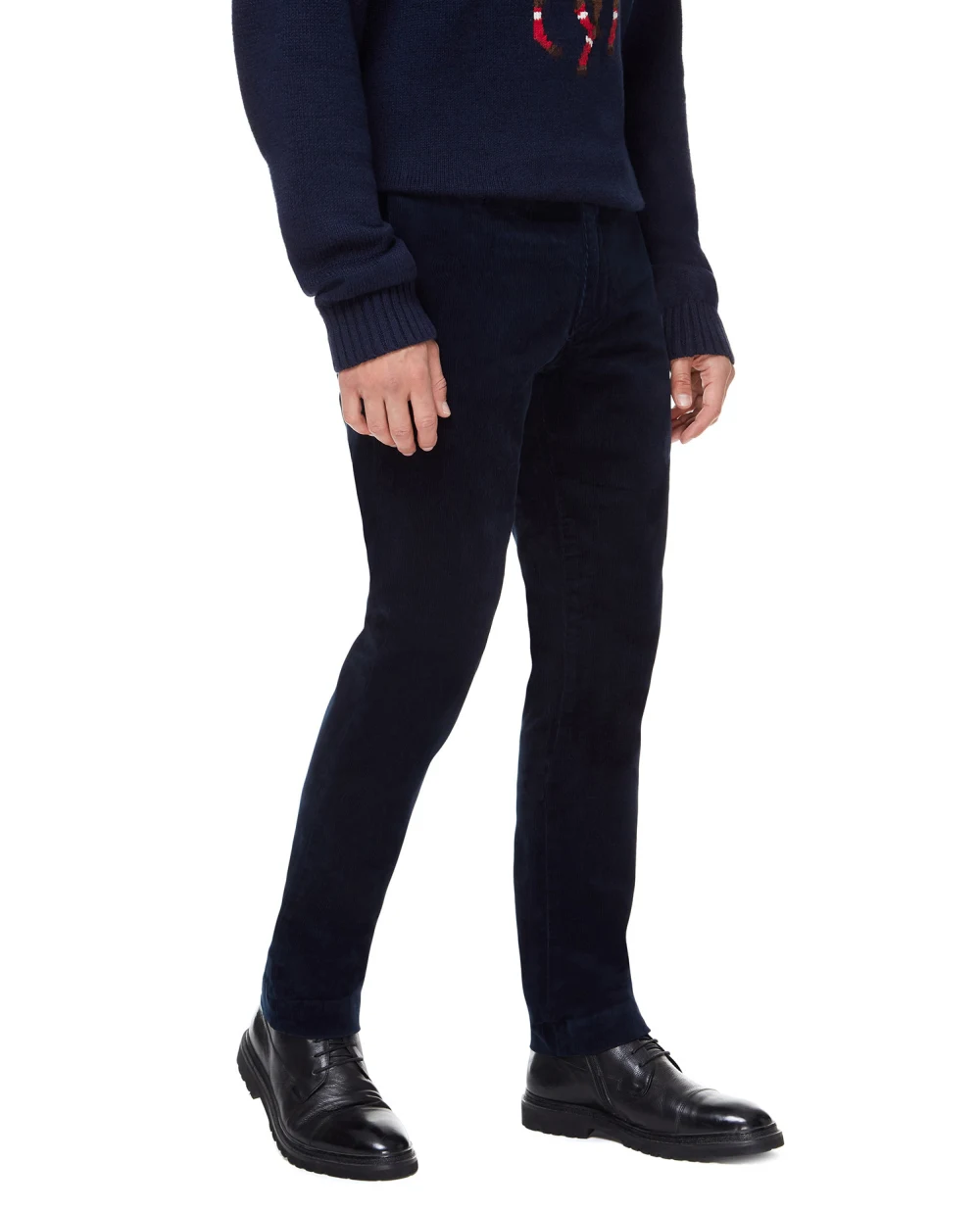 Вельветовые брюки Polo Ralph Lauren 710722642019, синий цвет • Купить в интернет-магазине Kameron