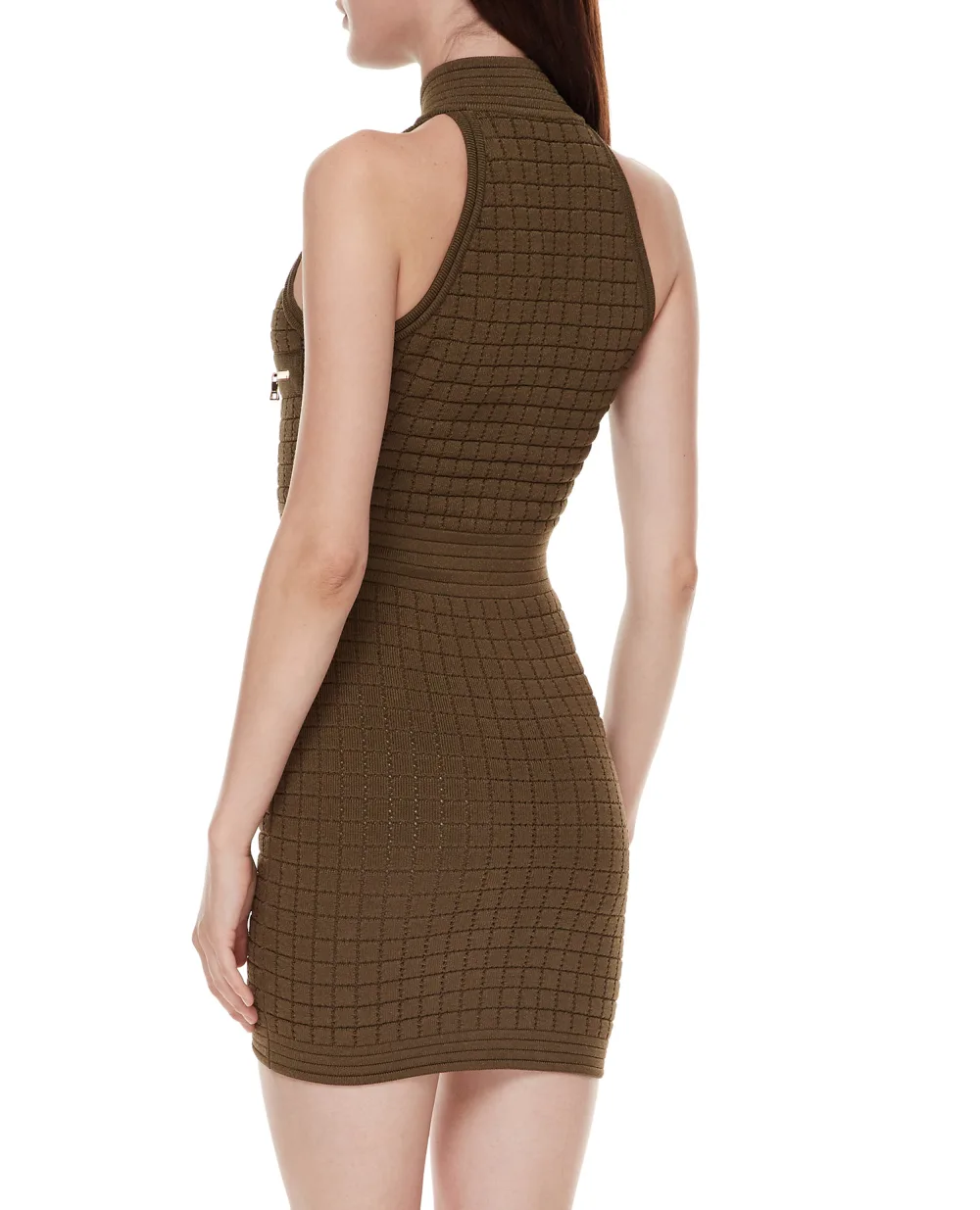 Платье Balmain WF0R3083K330, зеленый цвет • Купить в интернет-магазине Kameron
