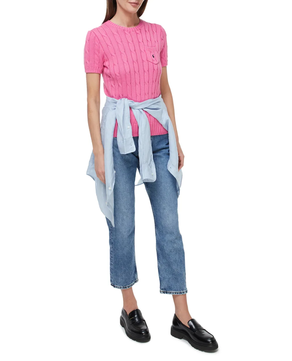 Джемпер Polo Ralph Lauren 211895379003, малиновый цвет • Купить в интернет-магазине Kameron