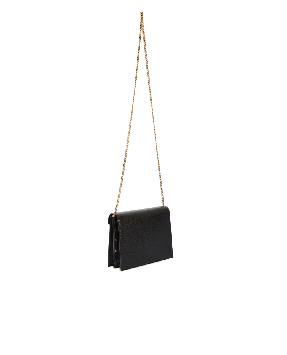 Кожаная сумка Cassandra Saint Laurent 532750-BOW0W, черный цвет • Купить в интернет-магазине Kameron