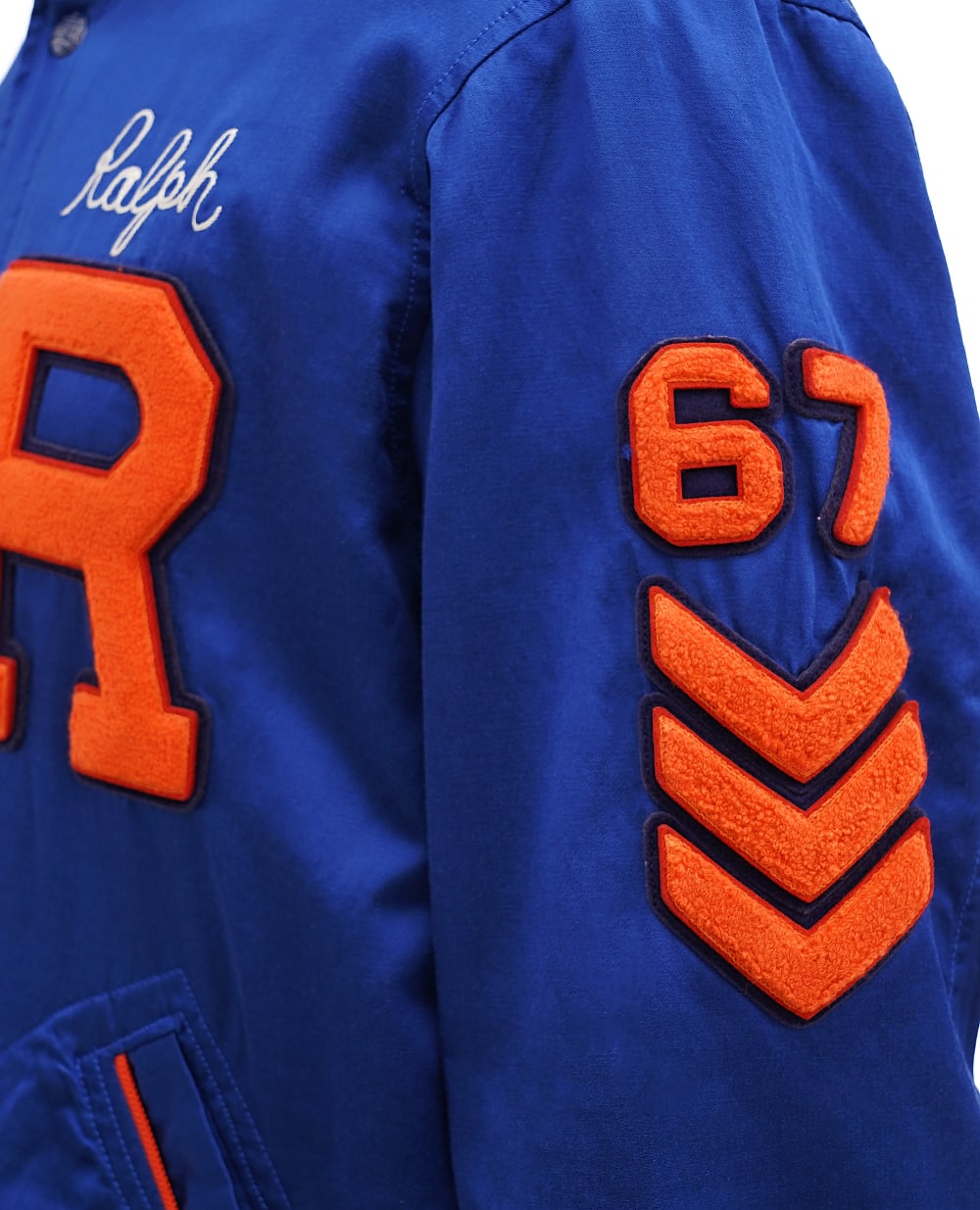 Бомбер Polo Ralph Lauren 710928558001, синий цвет • Купить в интернет-магазине Kameron
