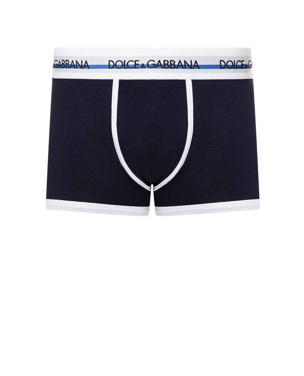 Боксеры Dolce&Gabbana M4D62J-HU7K5, темно-синий цвет • Купить в интернет-магазине Kameron