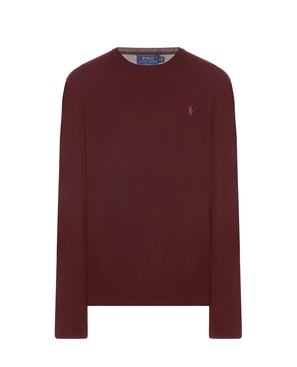 Шерстяной джемпер Polo Ralph Lauren 710714346006, бордовый цвет • Купить в интернет-магазине Kameron