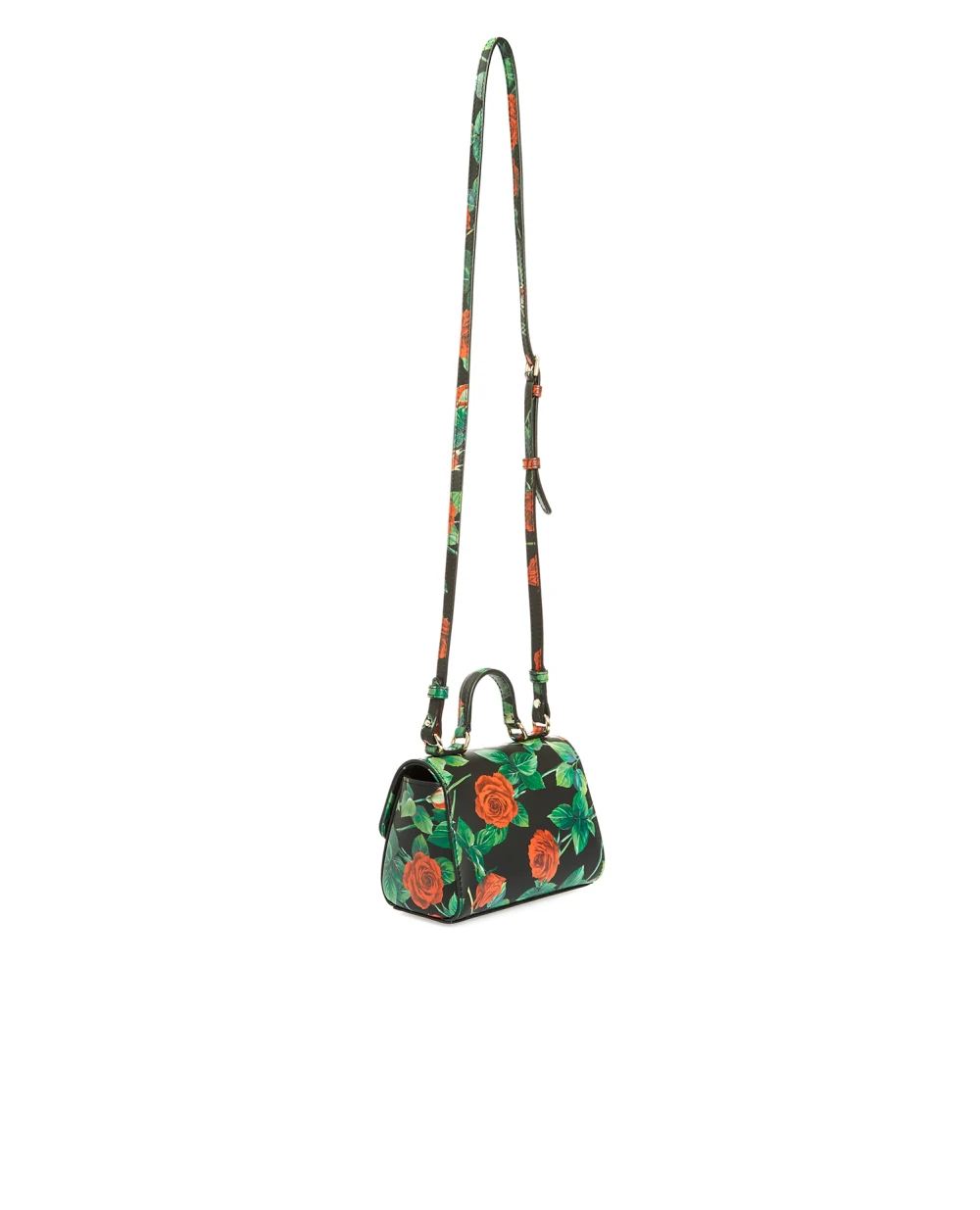Кожаная сумка Dolce&Gabbana Kids EB0103-AQ368, черный цвет • Купить в интернет-магазине Kameron