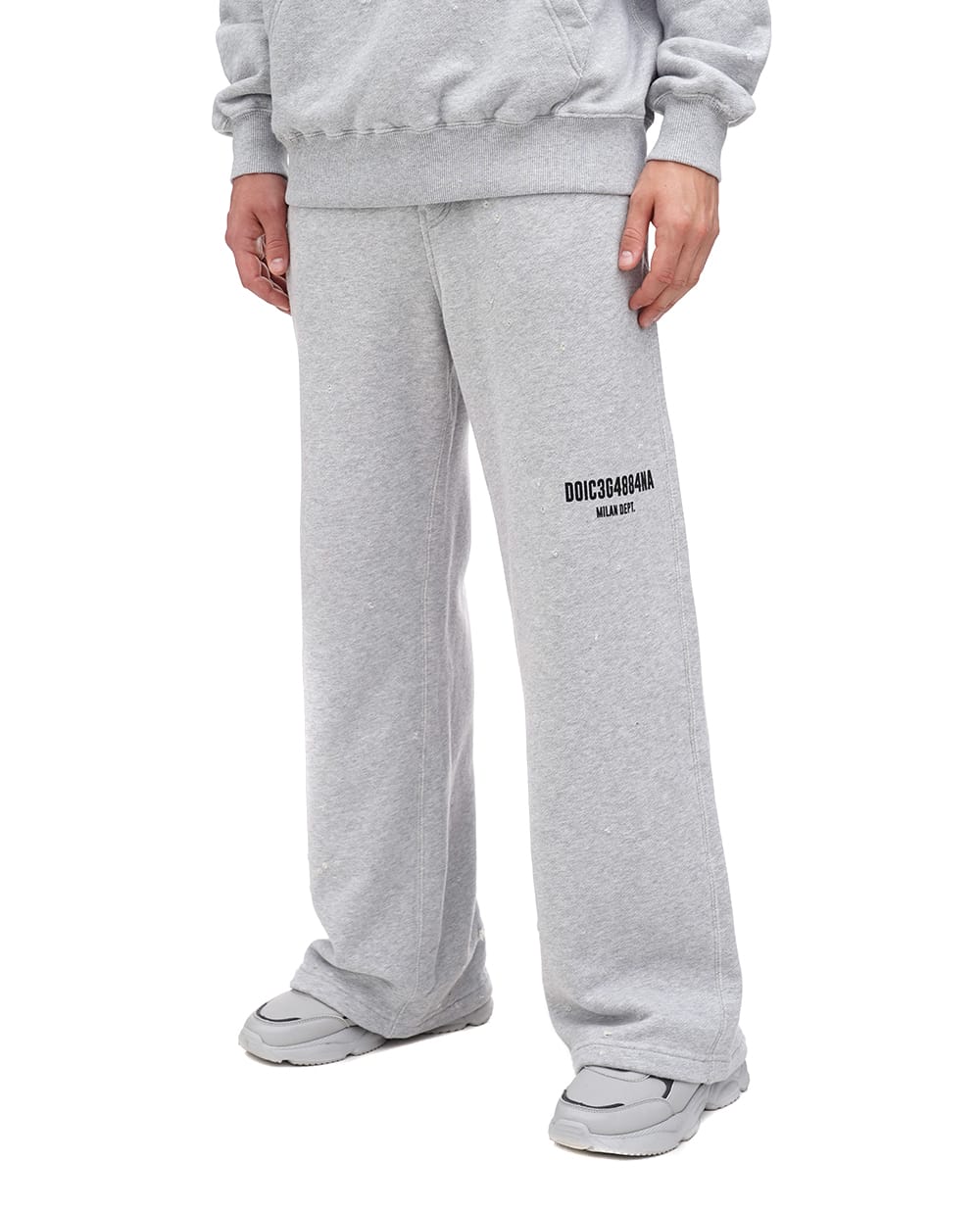 Брюки спортивные (костюм) Dolce&Gabbana GVZ7AT-G7KX9, серый цвет • Купить в интернет-магазине Kameron