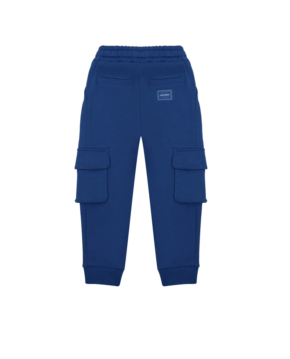 Спортивные брюки Dolce&Gabbana Kids L4JPDD-G7A5T-B, синий цвет • Купить в интернет-магазине Kameron