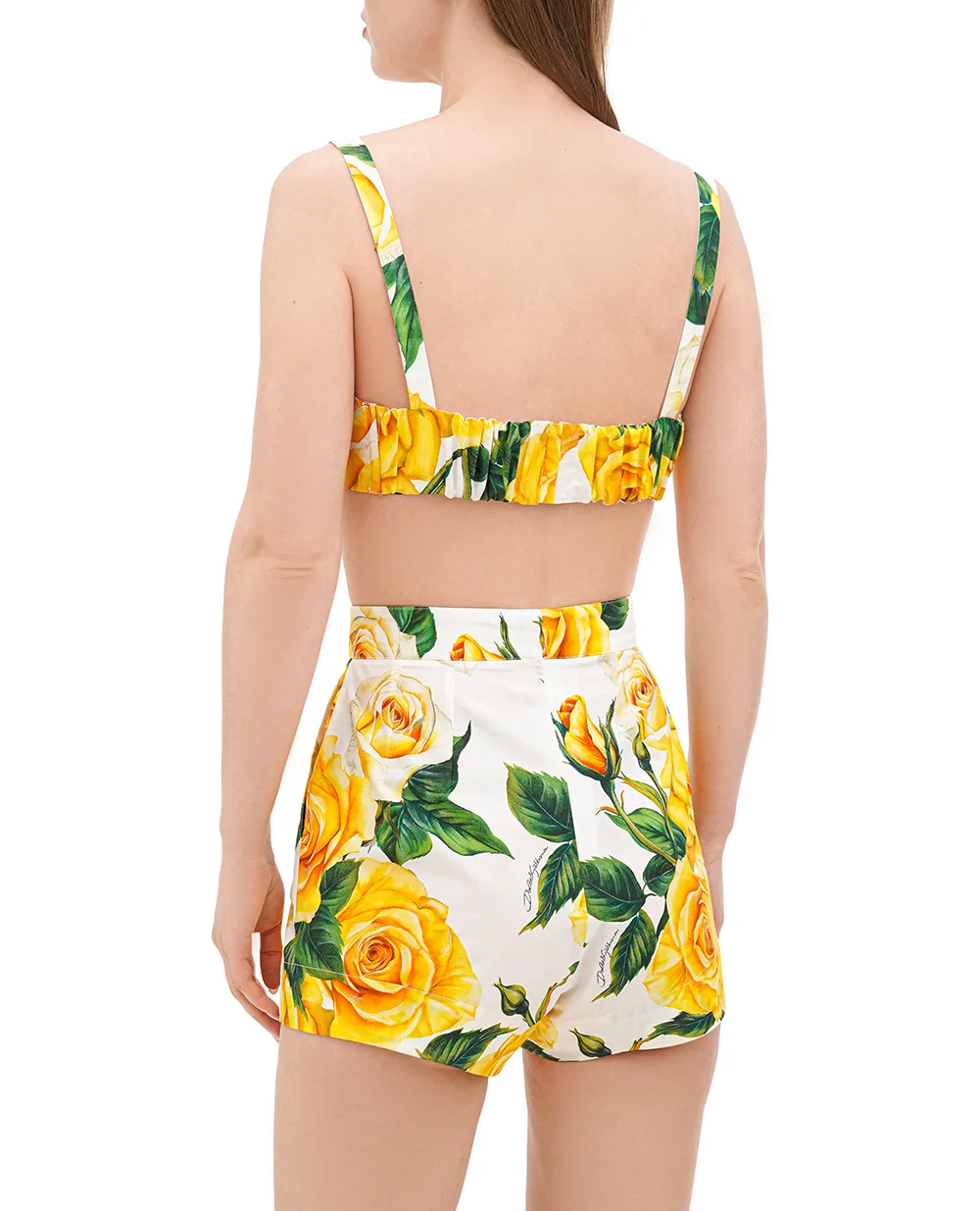 Топ Dolce&Gabbana F756LT-HS5NO, жовтий колір • Купити в інтернет-магазині Kameron