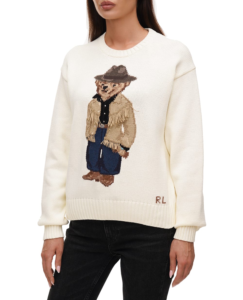 Свитер Polo Bear Polo Ralph Lauren 211941562001, бежевый цвет • Купить в интернет-магазине Kameron