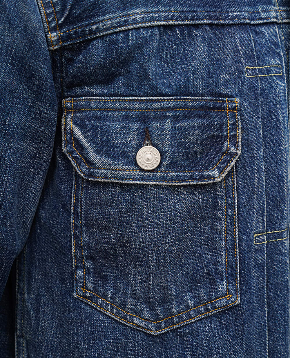 Джинсовая куртка Polo Ralph Lauren 710931934001, синий цвет • Купить в интернет-магазине Kameron