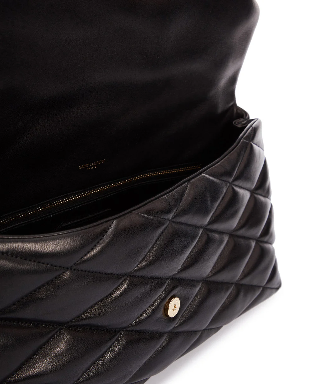 Кожаная сумка Sade Saint Laurent 655004-1EL01-, черный цвет • Купить в интернет-магазине Kameron