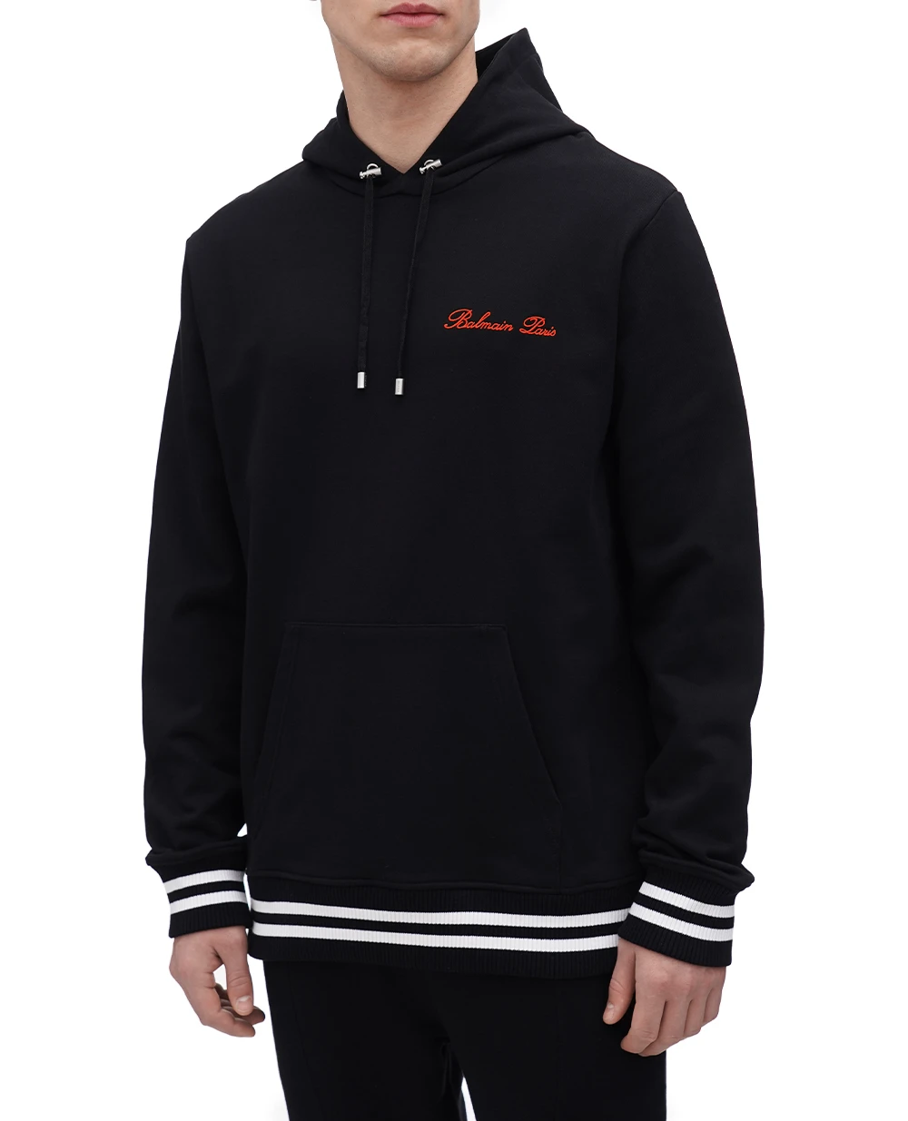 Худи Balmain CH1JT047BC68, черный цвет • Купить в интернет-магазине Kameron