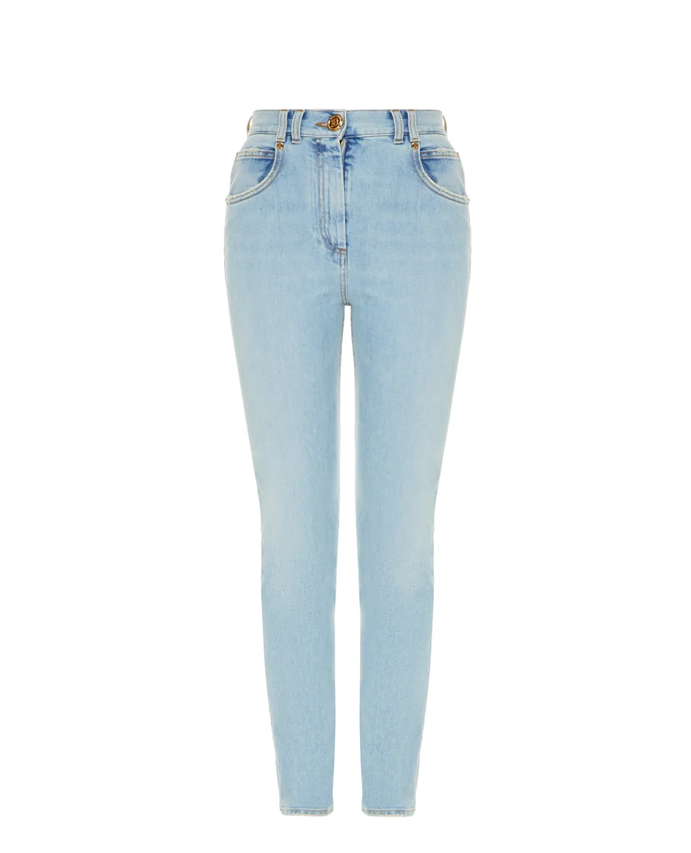 Джинси Balmain XF1MF000DB53, блакитний колір • Купити в інтернет-магазині Kameron
