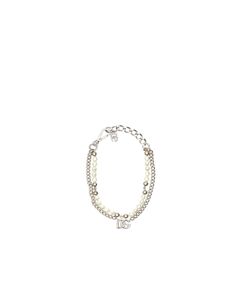 Колье Dolce&Gabbana WNN8P3-W1111, серебряный цвет • Купить в интернет-магазине Kameron