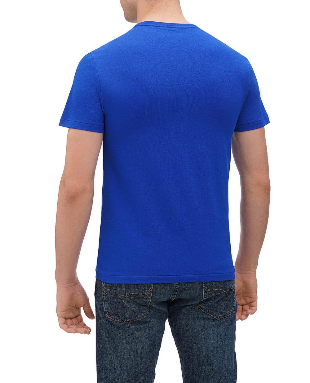 Футболка Polo Ralph Lauren 710671438347, синий цвет • Купить в интернет-магазине Kameron